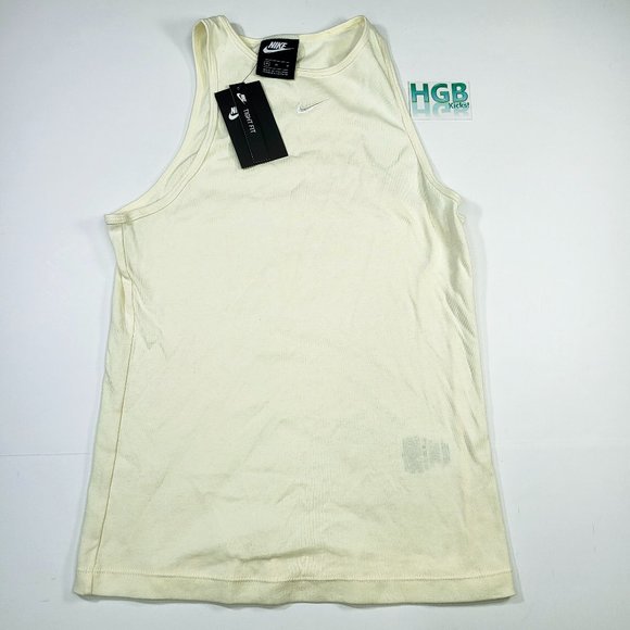 Nike Tops - Nike Sportswear Essential Tank Top Women's Running Training Yellow CZ9841-113